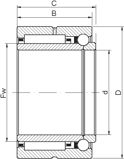 Подшипник NKIB
