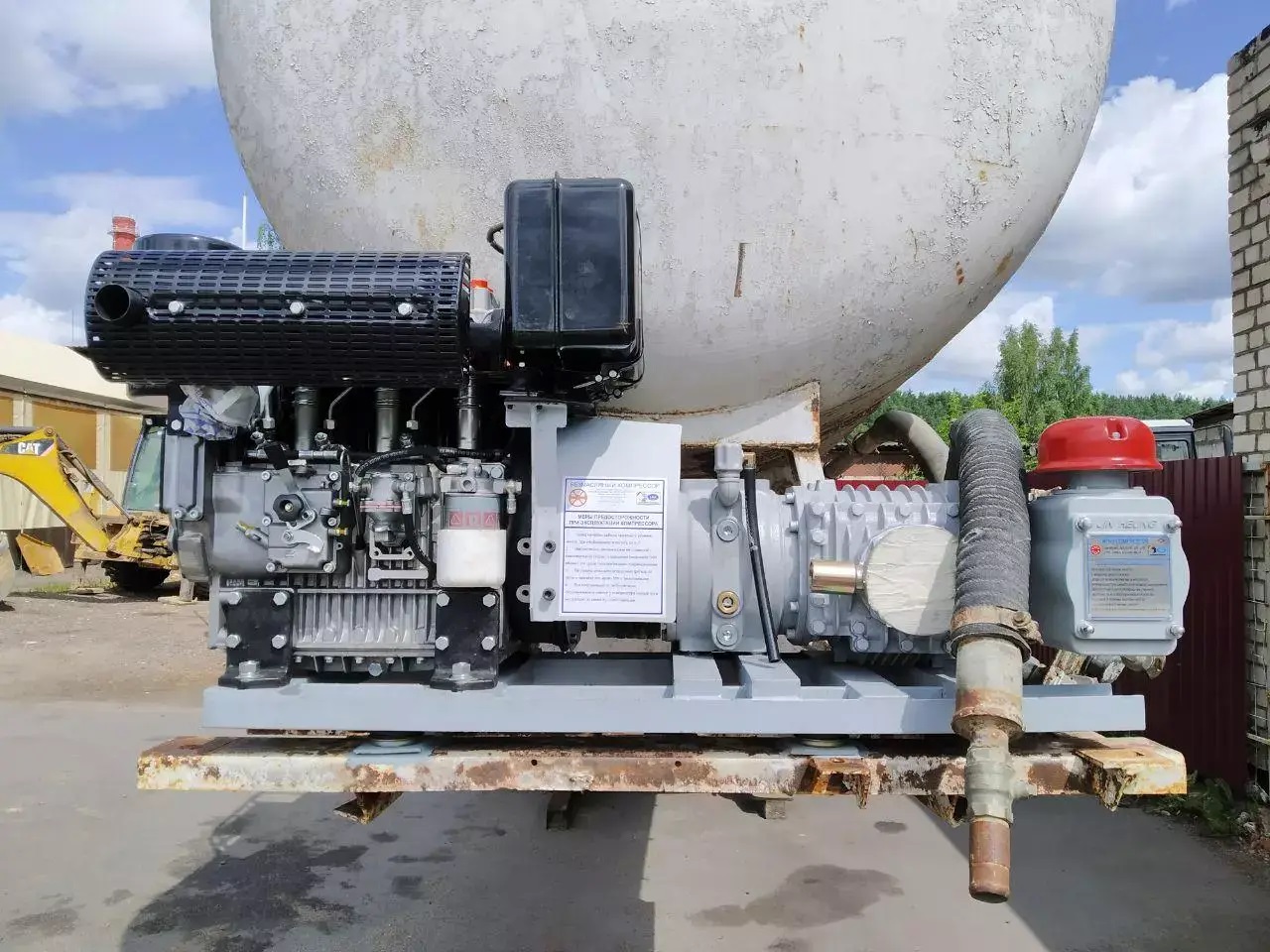 Мобильная компрессорная станция