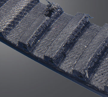 Выемки на зубьях ремня