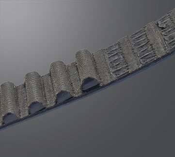 Срезание зубьев ремня