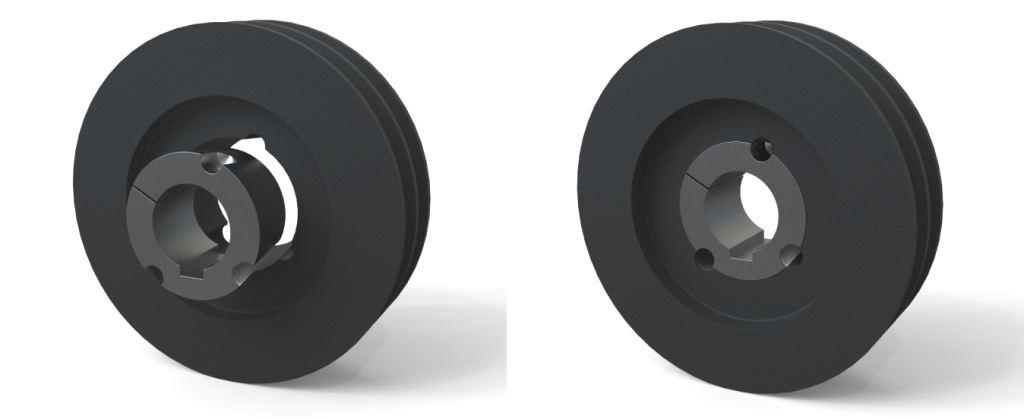 Установка шкива на вал