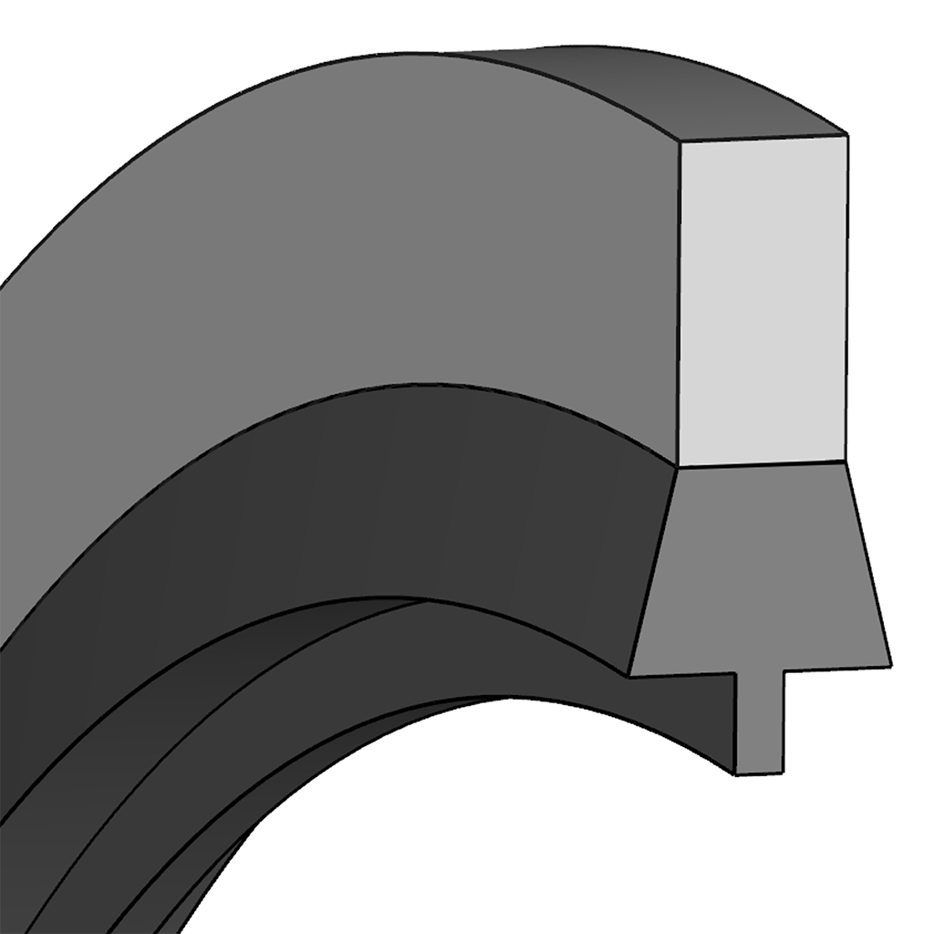 Резинометаллическое кольцо